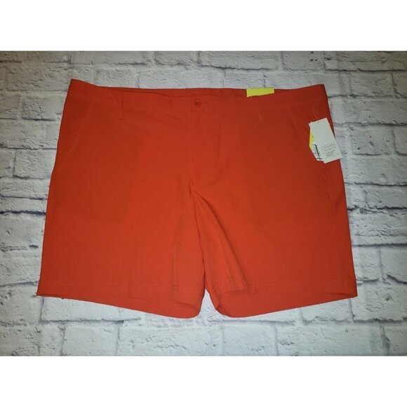 Nwt All In Motion Mens Hybrid Shorts Size XXL Orange - Picture 1 of 4